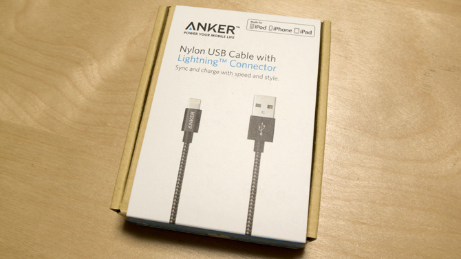 Anker Nylon lightning Cable
