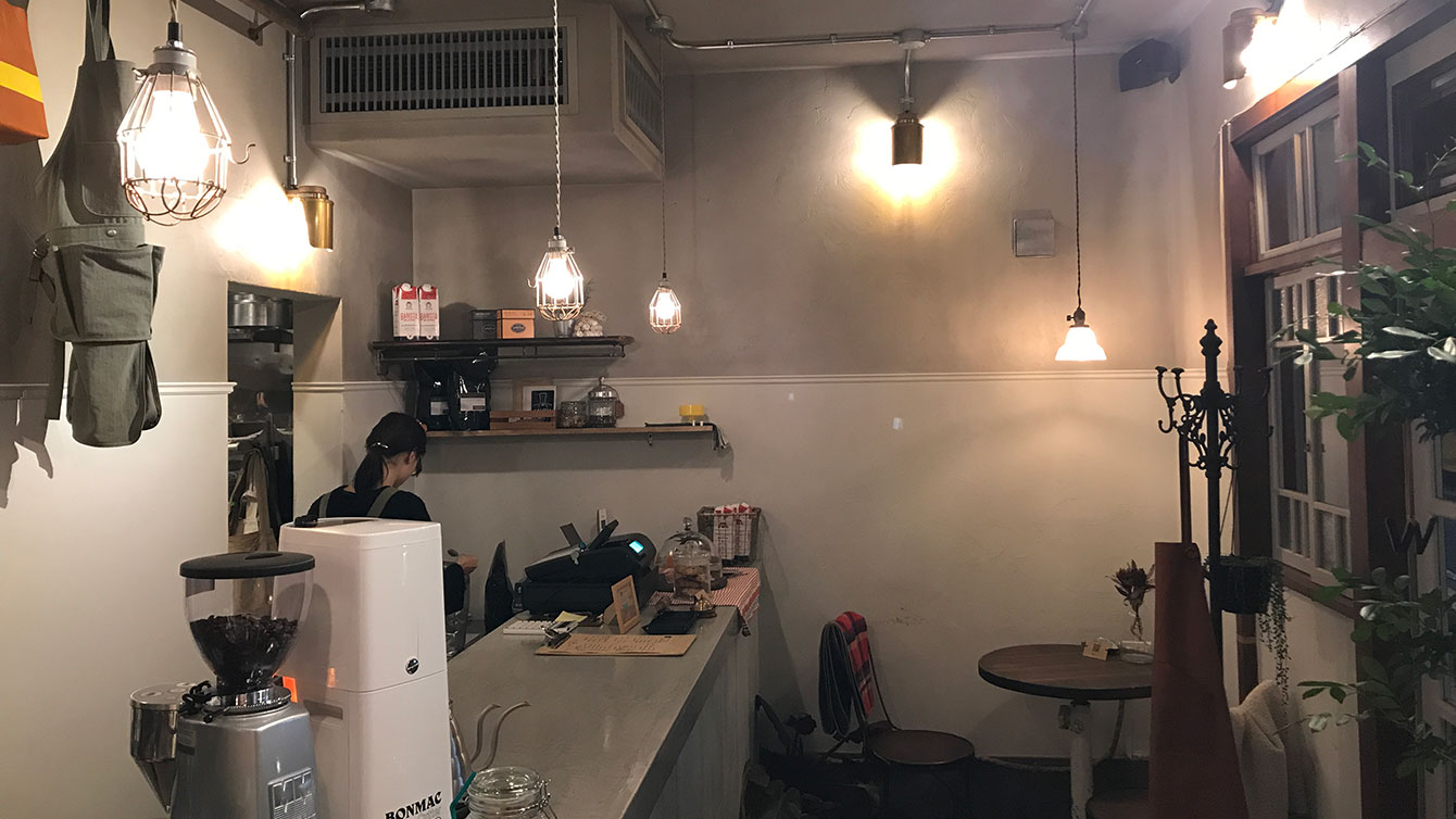 SLOW KAMAKURA COFFEEカウンター